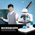 thumbnail image 1 of Microscopio De Alta Definición Microscopio portátil profesional de microscopio biológico 2000X para estudiantes adultos Sywqhk Libre de BPA, 1 of 5