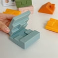 thumbnail image 4 of ChicYu Cognition Soft Building Blocks House Shape Relief Educational Stacking Toy Early Learning Toy Safe for Babies Hand-Eye Coordination and Stacking Skills, 4 of 6