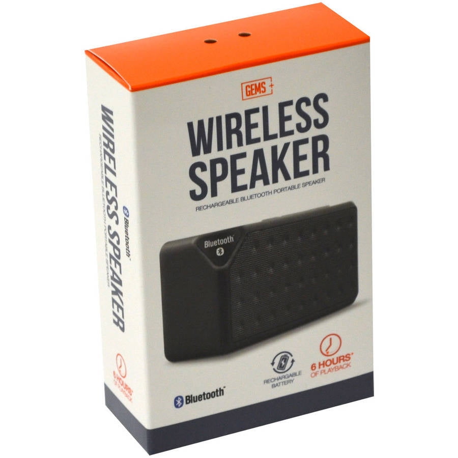 gems splashproof speaker