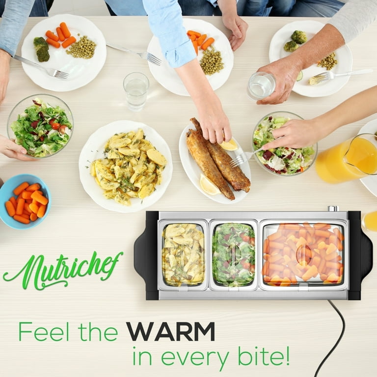 NutriChef - PKBFWM35 - Kitchen & Cooking - Food Warmers & Serving