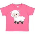 thumbnail image 3 of Inktastic Cute White Lamb Boys or Girls Toddler T-Shirt, 3 of 5