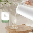 thumbnail image 4 of ACDANC 2026 New Thermal Carafe,34Oz/1L Thermal Vacuum Carafe with Glass Liner and Wood Handle Insulated Coffee Carafe for Coffee Tea Hot Or Cold Drinks,One Key Temperature Display, 4 of 6