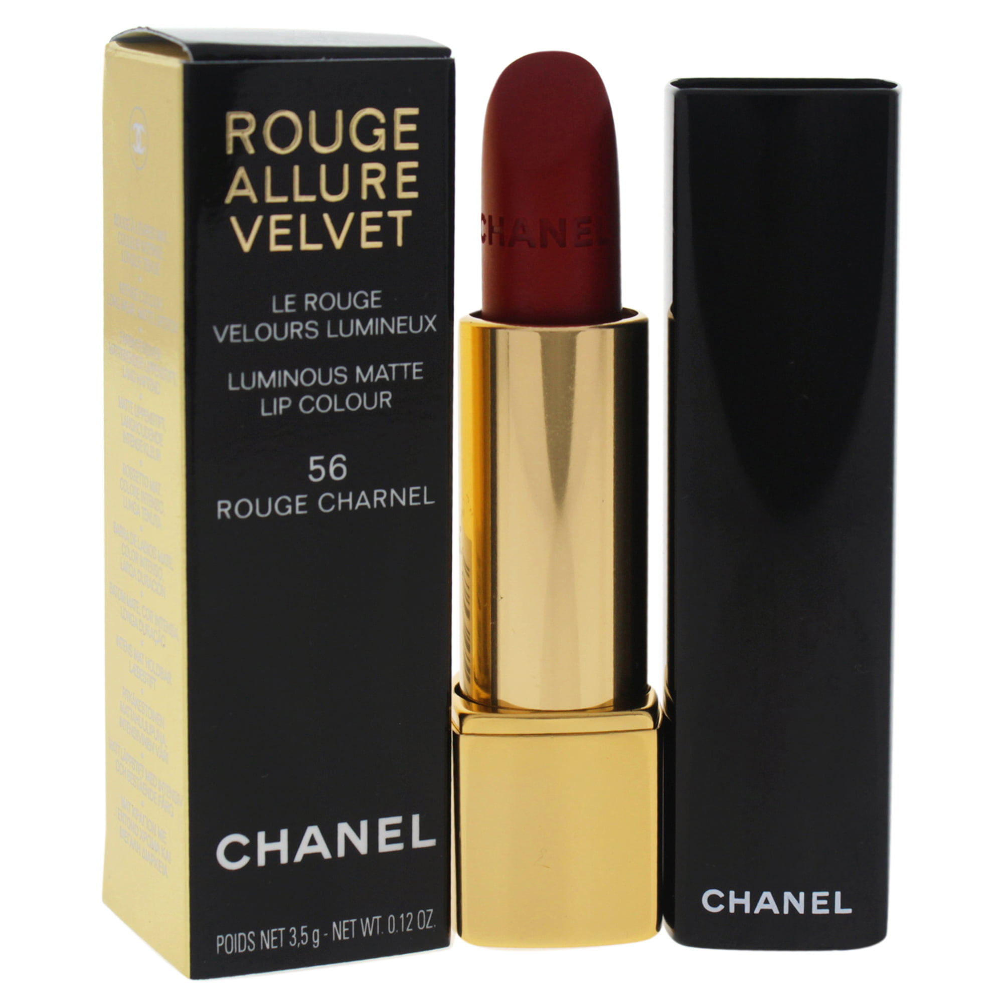 CHANEL ROUGE ALLURE VELVET Luminous Matte Lip Colour 56 CHARNELL NEW IN  BOX  eBay
