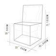 thumbnail image 2 of BRILLAR Protector para silla de comedor - Juego de 2, plástico, 2 of 5
