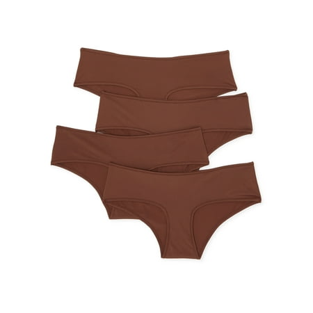 

Undies.com Women s Classic Microfiber Hipster Panties 4-Pack