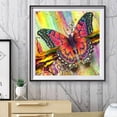 thumbnail image 3 of Cuadros Decorativos 5D Kit Rhinestone Imágenes DIY Mariposa Taladro Redondo Completo Pintura Diamante Sywqhk Nuevos Originales, 3 of 9