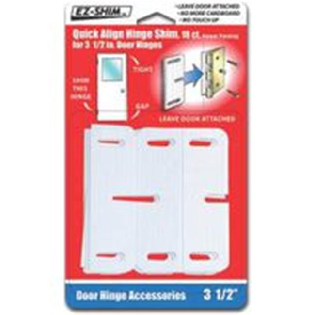 Ez Shim Incorporated Shims 31/2In Hinge White HS350BP Walmart Canada