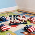thumbnail image 5 of Patriotic Wooden USA Sign, 4th of July Table Decor, Independence Day Wooden Centerpiece for Home Party Desk Mantel, 5 of 7