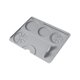 thumbnail image 5 of Tapete para apisonar café, herramienta de barista, tapete de silicona suave, accesorio para espresso gris claro, 5 of 9