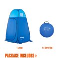 KingCamp Pop up Camping Shower Tent Outdoor Privacy Shelter Dressing