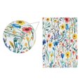 thumbnail image 5 of Yayeee Garden Flag 12"x18" Double Sided Outdoor Yard Lawn Holiday Decorations, Blue Wildflower Pattern, 5 of 6