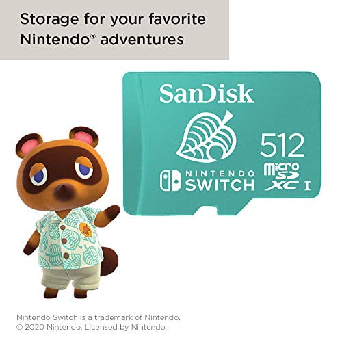 SanDisk Nintendo Switch - Flash memory card - 512 GB - UHS-I U3