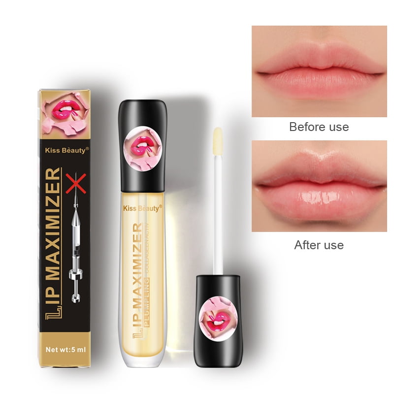 VICOODA Lip Plumping Gloss,Moisturizing Hydrating Smooth Fine Lines Brighten Lip,Lip Care