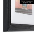 thumbnail image 5 of ArtToFrames 14" x 21" Galleria Noir Picture Frame, 14x21 inch Black MDF Poster Frame (WOM-4083),  Pack, 5 of 8