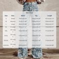 thumbnail image 3 of Ankola Women’s Retro Floral Print Flare Pants High Waist Casual Bell‑Bottom Trousers With Pockets, 3 of 6