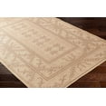 thumbnail image 3 of Hauteloom Naja Recycled Material Living Room, Bedroom Machine Washable Area Rug - Green, Brown, Ivory - 2' x 3', 3 of 19
