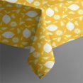 thumbnail image 4 of Yellow Lemon Fruit Shapes Orange Pattern Rectangle Tablecloth 60"x102",Waterproof Polyester Rectangle Table Cloth, Wipeable Spillproof Polyester Tablecloth for Dining, Camping, Indoor and Outdoor, 4 of 6