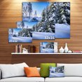 thumbnail image 3 of SUV Car Though Snowy Winter - Landscape Canvas Art Print, 3 of 4