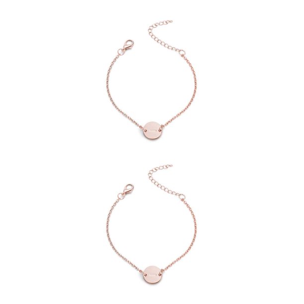 Guardurnaity A-Z Cadena Alfabeto Pulsera Letras Redondas Colgante Señora Retro Brazaletes Chica Mujer Joyería Type9 NO9 Guardurnaity CBP080391