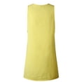 thumbnail image 4 of Women Sleeveless Loose Tank Dresses Casual Loose Beach Sundress Plain Pocket Short Mini Dress Ladies Summer Fashion Long Tunic Tops, 4 of 5