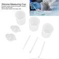 thumbnail image 4 of Silicone Measuring Cup Set Reusable Mixing Cup Casting Craft Jewelry Making Tool, 4 of 4