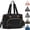 Black, variant on General Diaper Bag Tote with Pacifier Case, Baby Bag for Women with Shoulder Straps, Travel Diaper Tote for for Mom and Dad Medium Size, Black