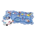 thumbnail image 1 of Juguetes de construcción de automóviles para niños, rompecabezas con pistas, juego divertido para el desarrollo del cerebro, pista de coordinación ocu tema espacial, 1 of 8