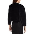 thumbnail image 2 of ADRIANNA PAPELL Womens Black Faux Fur Evening Winter Jacket Coat M, 2 of 2