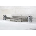 thumbnail image 2 of Kingston Brass KS2241MR Milano Two-Handle Deck Mount Roman Tub Faucet, Polished Chrome, 2 of 7