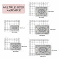 thumbnail image 6 of Beige Blue Boho Outdoor Rug 6x9 Ft, Non Slip Washable Area Rug, Medieval Vintage Ethnic Floral Abstract Patio Rugs Carpet Runner, Large Floor Mat for Indoor/Outdoor Deck Porch Camping, 6 of 8