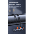 thumbnail image 4 of ACEFAST Neckband Wireless Earphones ENC Noise Reduction Bluetooth 5.3 Sweatproof IPX4, Comfortable Silicone Fit, Stable for Running & Workouts, 4 of 13