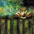 thumbnail image 2 of Harrington, Danielle 15x15 Gold Ornate Wood Framed with Double Matting Museum Art Print Titled - Impressionist Lily I, 2 of 4