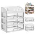 thumbnail image 4 of Makeup Organizer Countertop, Makeup Organizer with 3 Drawers, Large Capacity Storage Cosmetic Cases, Dr Display Box Cosmetic, 4 of 8