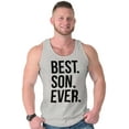 thumbnail image 3 of Best Son Ever Relatives Family Tank Top Sleeveless Tee Men Brisco Brands X, 3 of 6