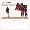thumbnail image 4 of Sigee Variety Of Fruits And Berries for Women’s Pajama Sets Long-Sleeved Pjs Sets for Women 2 piece Sleepwear-Medium, 4 of 7