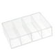 thumbnail image 3 of Organizador de almacenamiento de gafas Nikou con 4 cajones acrílico transparente apilable, 3 of 15