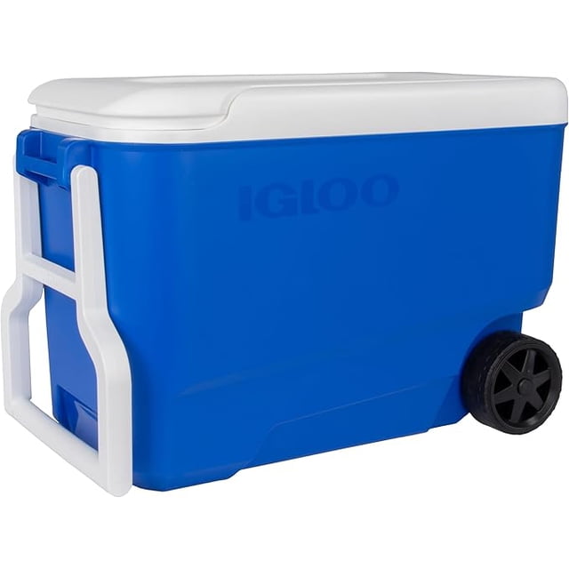 Hielera Igloo Capacidad De 38 QT 35,96L Modelo Wheelie Cool