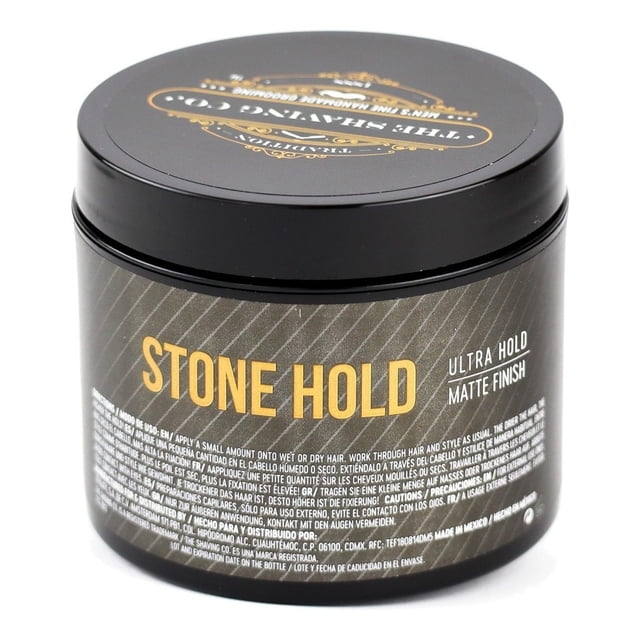 Pomada Cabello The Shaving Co Stone Ultra Hold Matte amarillo 1
