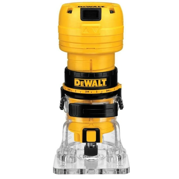 Router DEWALT DWE6000 4.5A Velocidad Variable 1/4 Pulgada