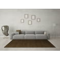 thumbnail image 3 of Ahgly Company Indoor Rectangle Abstract Brown Modern Area Rugs, 8' x 12', 3 of 4