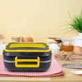 thumbnail image 1 of XWSHYW Cajas Bento Fiambrera con Calefacción de 40W, Calentador de Comida Rápida de 12V y 110V para Coche/Camión/Hogar, Cajas Portátiles para Calentar Alimentos con Contenedor de 1,2 L 304, 1 of 5