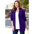 thumbnail image 4 of Catherines Women's Plus Size Cozy Chenille Zip Cardigan, 4 of 4