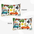 thumbnail image 4 of Balery Transports with Animals Bedding Queen Pillow Cases - Envelope Closure - Soft Brushed Microfiber Fabric - Shrinkage and Fade Resistant Pillow Cases-16"x24", 4 of 9