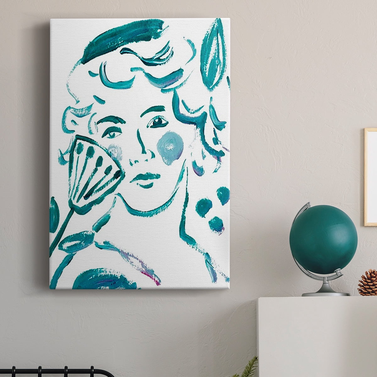 Budding Flower I Premium Gallery Wrapped Canvas - Ready to Hang