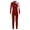 Burgundy, variant on Kids Girls Full Body Unitard Sparkly Long Sleeve Ballet Leotard Catsuit Gymnastics Dance Burgundy 14