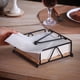 thumbnail image 3 of Caja de Pañuelos de Hierro Artístico, Soporte Negro para Pañuelos, 3 of 7