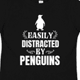 thumbnail image 4 of Inktastic Easily Distracted by Penguins Boys or Girls Toddler T-Shirt, 4 of 5