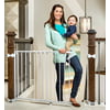 Regalo 2-in-1 Stairway and Hallway Wall Mounted Baby Gate Bonus Kit Includes Banister and Wall Mounting Kit