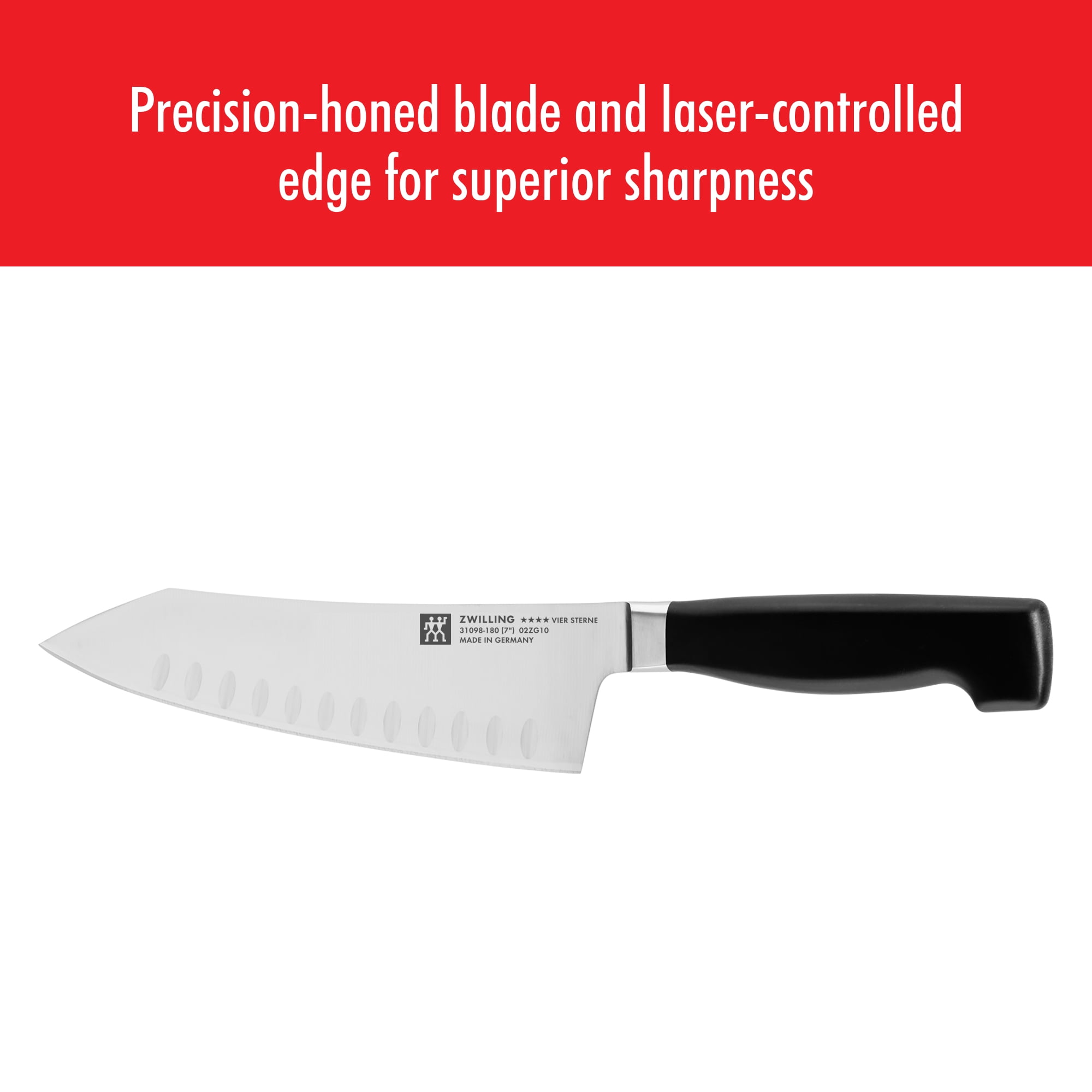 ZWILLING Four Star Rock & Chop 2-pc Knife Set
