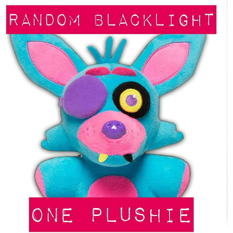  Funko Five Nights at Freddy's: Plush – Foxy Blacklight (Blue) :  Toys & Games